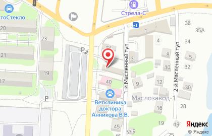 Автомойка самообслуживания Молекула на Перспективной на карте