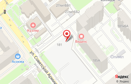 Салон красоты Gloris на карте