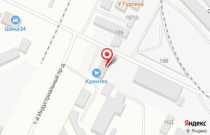 Магазин строительных материалов в Волгограде на карте