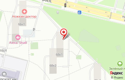 Парикмахерская Эконом в Москве на карте