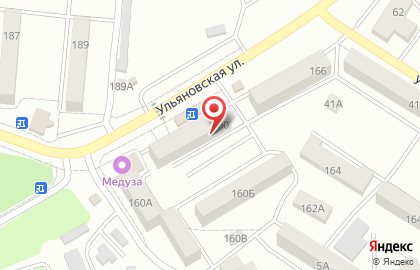 Банкомат Банк ВТБ24, представительство в г. Хабаровске на Ульяновской улице на карте