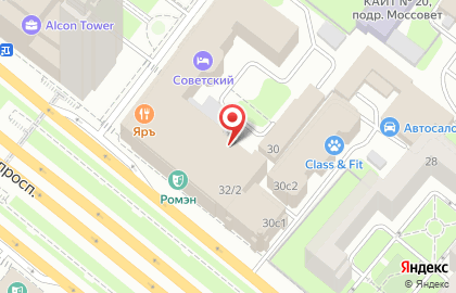 Отель Советский *** на карте