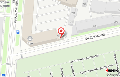 Автомойка Carwashing N7 в Красногвардейском районе на карте
