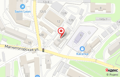 Эльф на Магнитогорской улице на карте