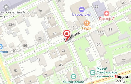 Городская усадьба на карте