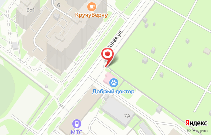 Магазин зоотоваров в Адмиралтейском районе на карте
