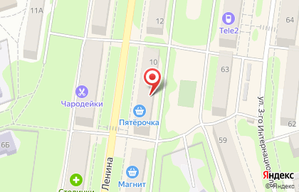 Компания Лидер-строй на улице Ленина на карте