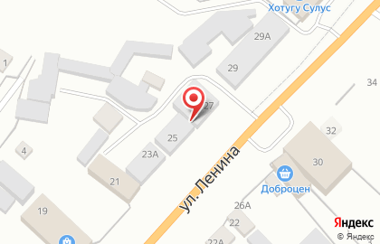 Магазин автозапчастей в Якутске на карте