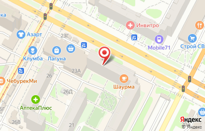 Магазин Цветочный маркет 24 на улице Кирова на карте
