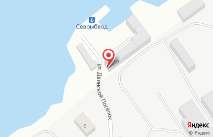 Североморское территориальное управление Федерального агентства по рыболовству Отдел государственного контроля, надзора и охраны водных биоресурсов по Архангельской области на карте