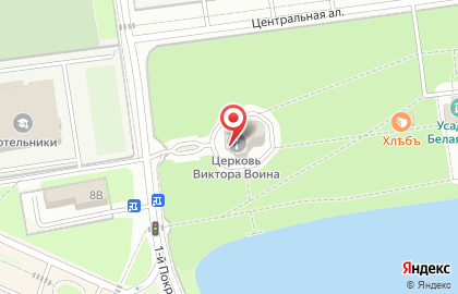 Храм во имя Святого Мученика Виктора-Воина на карте