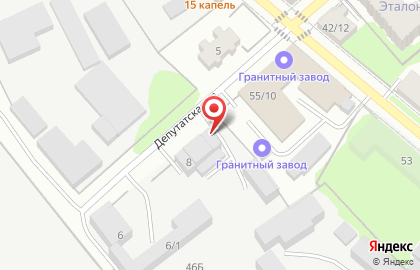 Банкомат Газпромбанк на Депутатской улице на карте