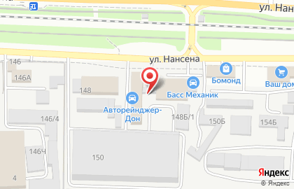 БК-АЛПРОФ на улице Нансена на карте