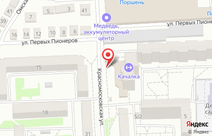 Магазин водно-моторной техники Спрут на Красномосковской улице на карте