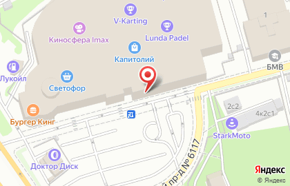 Торговый центр Капитолий в Москве на карте