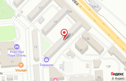 ООО Сибтехнострой в Советском районе на карте