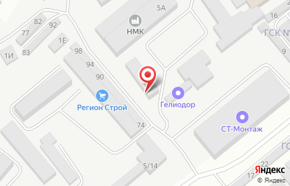 Дочернее общество ОАО Стронег Техземстрой на карте