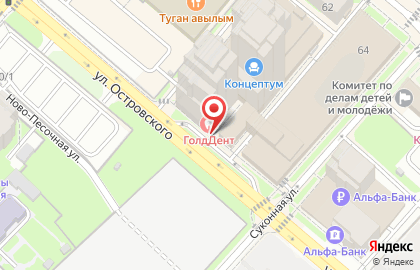 Туристическое агентство TUI на Петербургской улице на карте