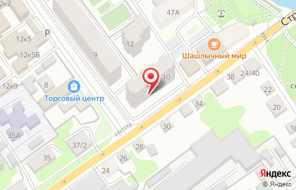 Супермаркет Пятерочка в Старом Осколе на карте