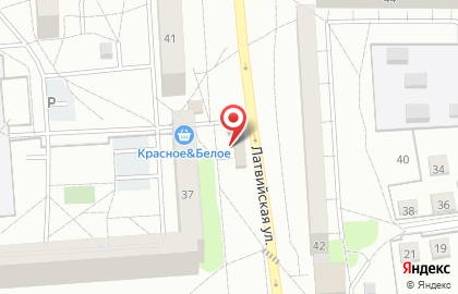 Магазин по продаже фруктов и овощей в Октябрьском районе на карте