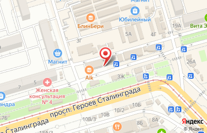Магазин игрушек в Волгограде на карте