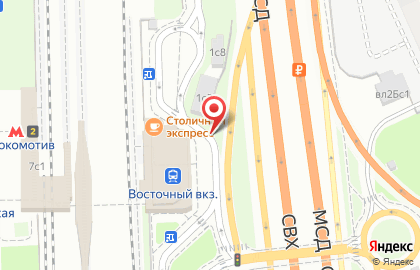 АЗС Нефтьмагистраль на Щёлковском шоссе на карте