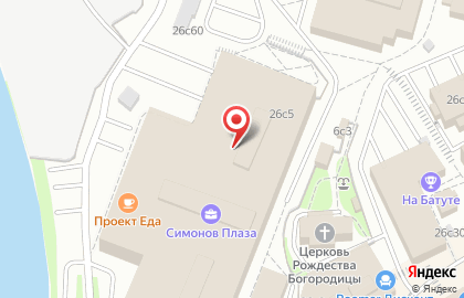 Гравител на улице Ленинская Слобода на карте