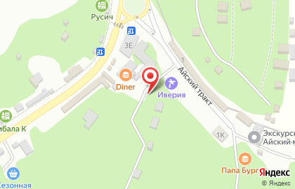 Иверия на карте