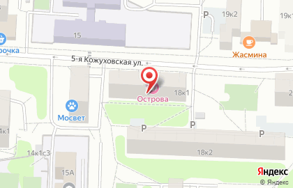 Пекарня Буханка на 5-й Кожуховской улице, 18 к 1 на карте