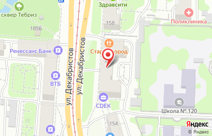 Экспертно-аттестационный центр Эко Старт на улице Декабристов на карте