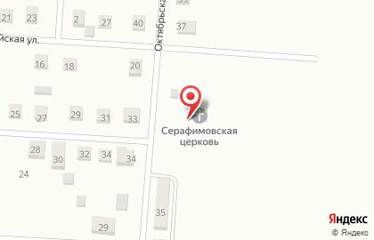 Храм Преподобного Серафима Саровского в Прикубанском районе на карте
