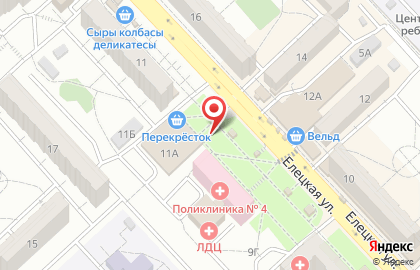 Банкомат Возрождение на Елецкой улице на карте