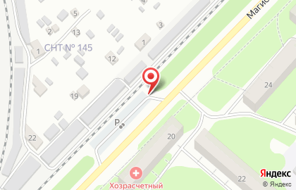 Центр авторазбора на Магистралиной улице на карте