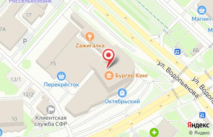 Магазин SV-мебель в ​ТРЦ Октябрьский на карте