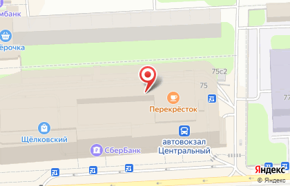 Магазин детских товаров Детский мир на Щёлковском шоссе на карте