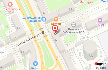 Производственная мастерская Печати и Вывески на Комсомольском проспекте на карте