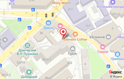 Экстра в Москве на карте