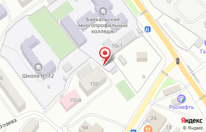 Единство, ТСЖ на улице Тулаева на карте