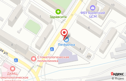 Магазин бытовой химии и косметики Малинки на карте