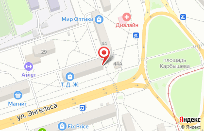 Ателье по пошиву и ремонту одежды в Волгограде на карте