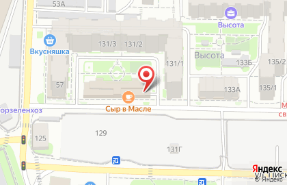 Автопарковка PaRkovkA na VYSOTE в Октябрьском районе на карте