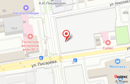 Магазин разливных напитков Заправка 54 на улице Семьи Шамшиных на карте