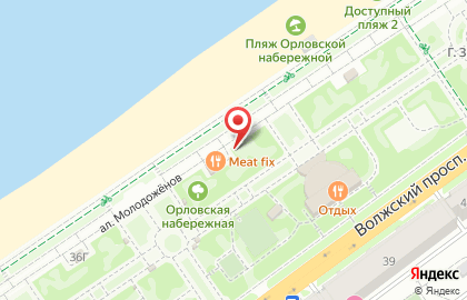 Супермаркет Карусель на Волжском проспекте на карте