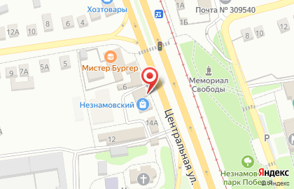 Оптово-розничный магазин семян, удобрений и посадочного материала Фазенда на Центральной улице на карте
