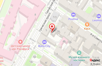 Сауна Марлин на карте