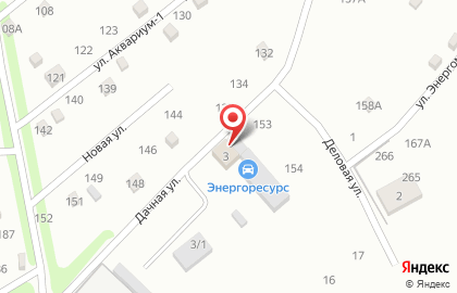 Энергоресурс на Дачной улице на карте