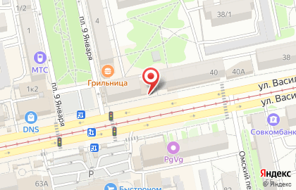 Экспресс-оптика в Барнауле на карте