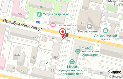 Страховая акционерная компания Энергогарант на улице Князя Трубецкого на карте