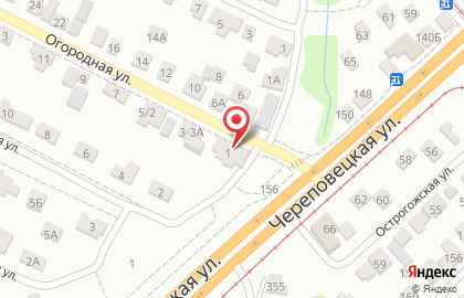 Волгаглас на Огородной улице на карте
