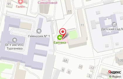 Ритуальная служба в Заводском районе на карте